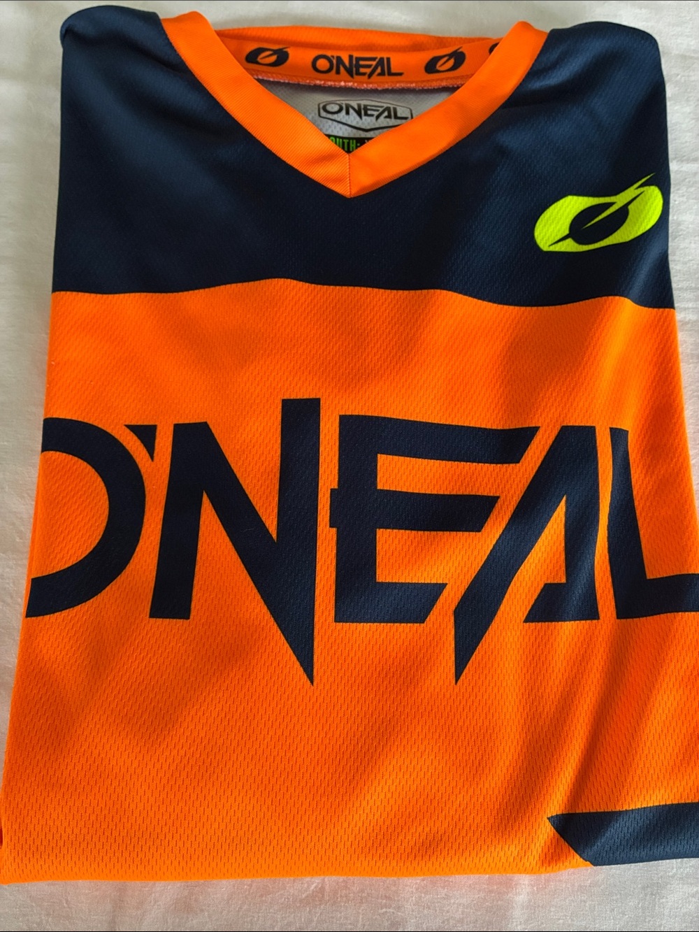 O'Neal Kids Motocross Jersey in Orange and Navy